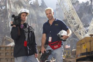 Kurt, pictured right, had access to Ground Zero during 9/11