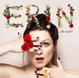 Cd-cover van Finse zangeres Erin