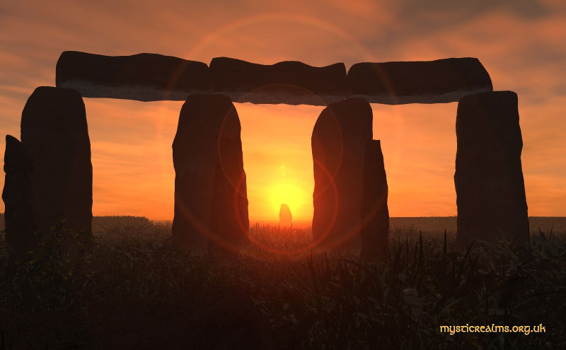 Opkomst zon Stonehenge