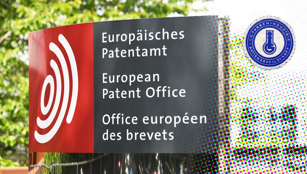 Het business-principe van de farmaceutische industrie is onethisch patentbureau Duitsland